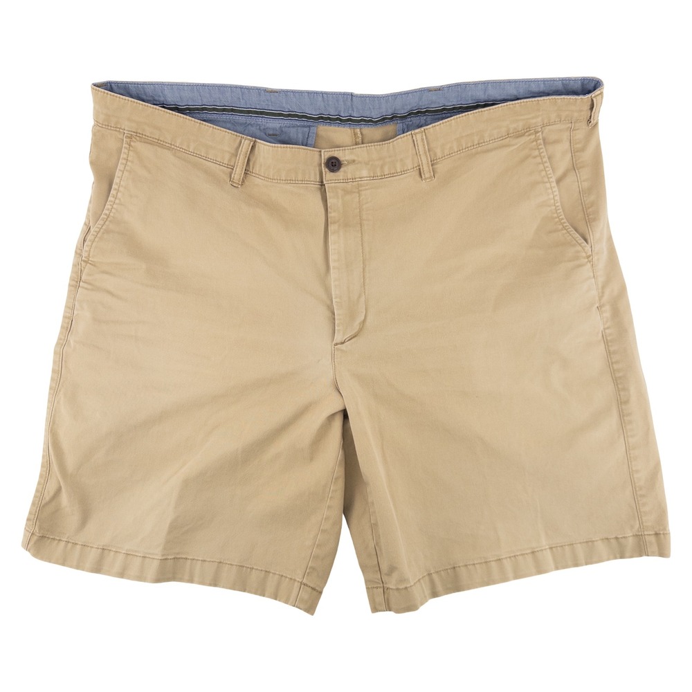 LL‎ Bean Mens 44 Shorts Khaki Lakewashed Stretch Chino Gorpcore